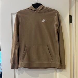 Boys Nike Tan Hoodie